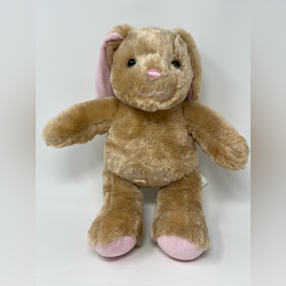 BUILD-A-BEAR: ‘Pawlette’ Bunny Rabbit Plush Stuffed Animal, Brown/Pink - Picture 11 of 11